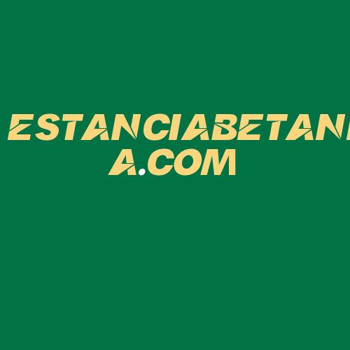 Logo da ESTANCIABETANIA